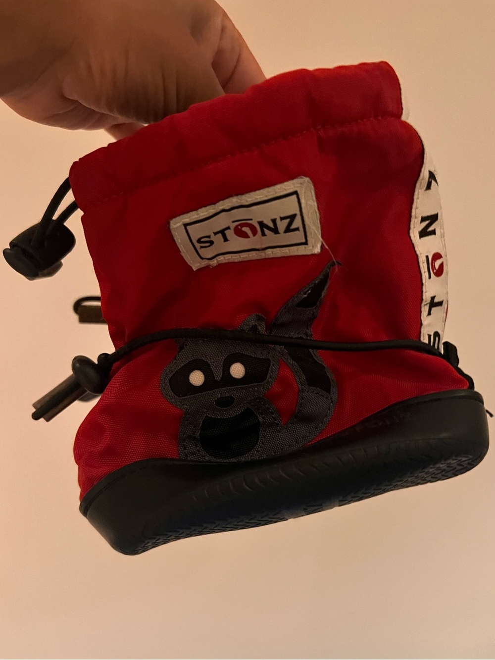 Stonz booties + fierce liner toddler size medium